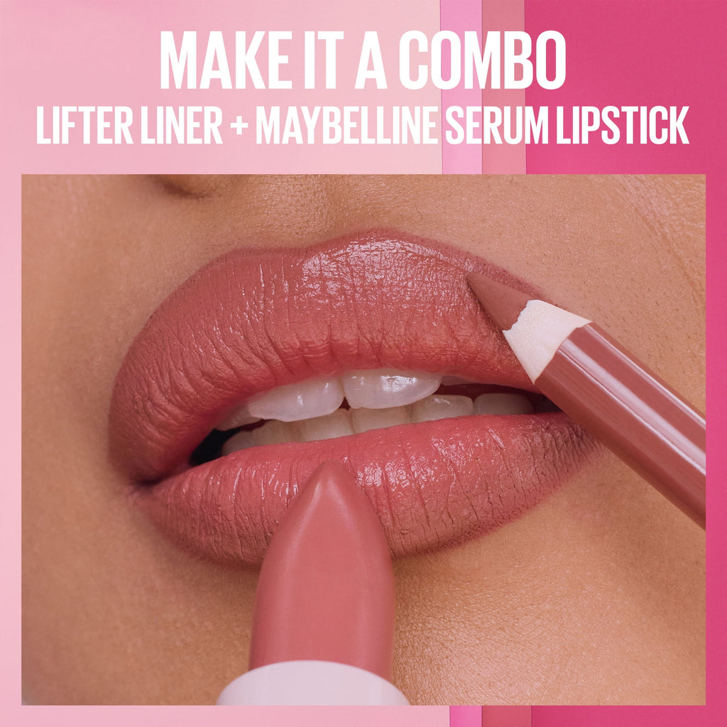 Maybelline Serum Lipstick, Matte Finish, Oil-Blend and Hyaluronic Acid, 008 'Scuse Me, 0.12 oz