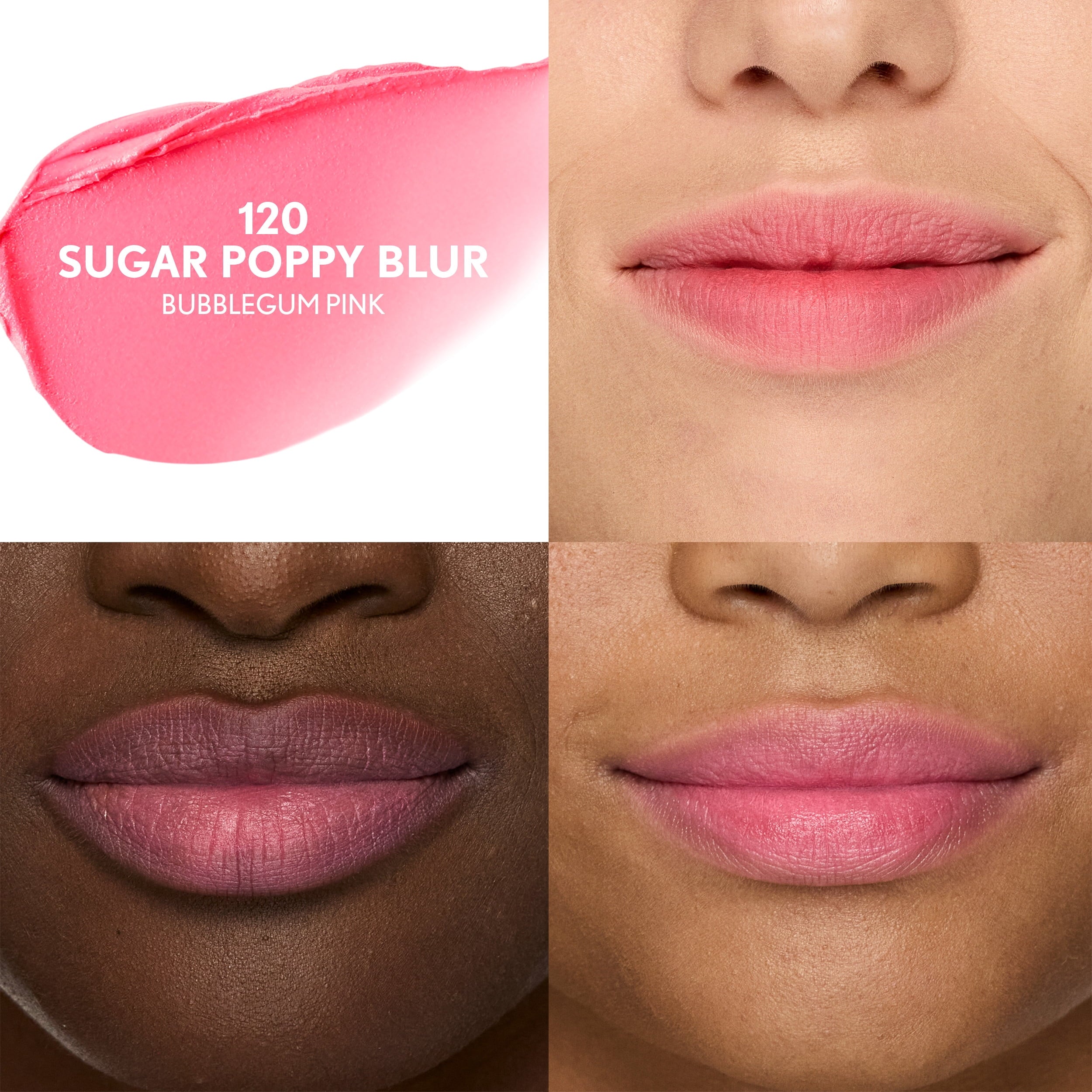 COVERGIRL Clean Fresh Yummy Blur Matte Lipstick, 120 Sugar Poppy Blur, 0.09 oz