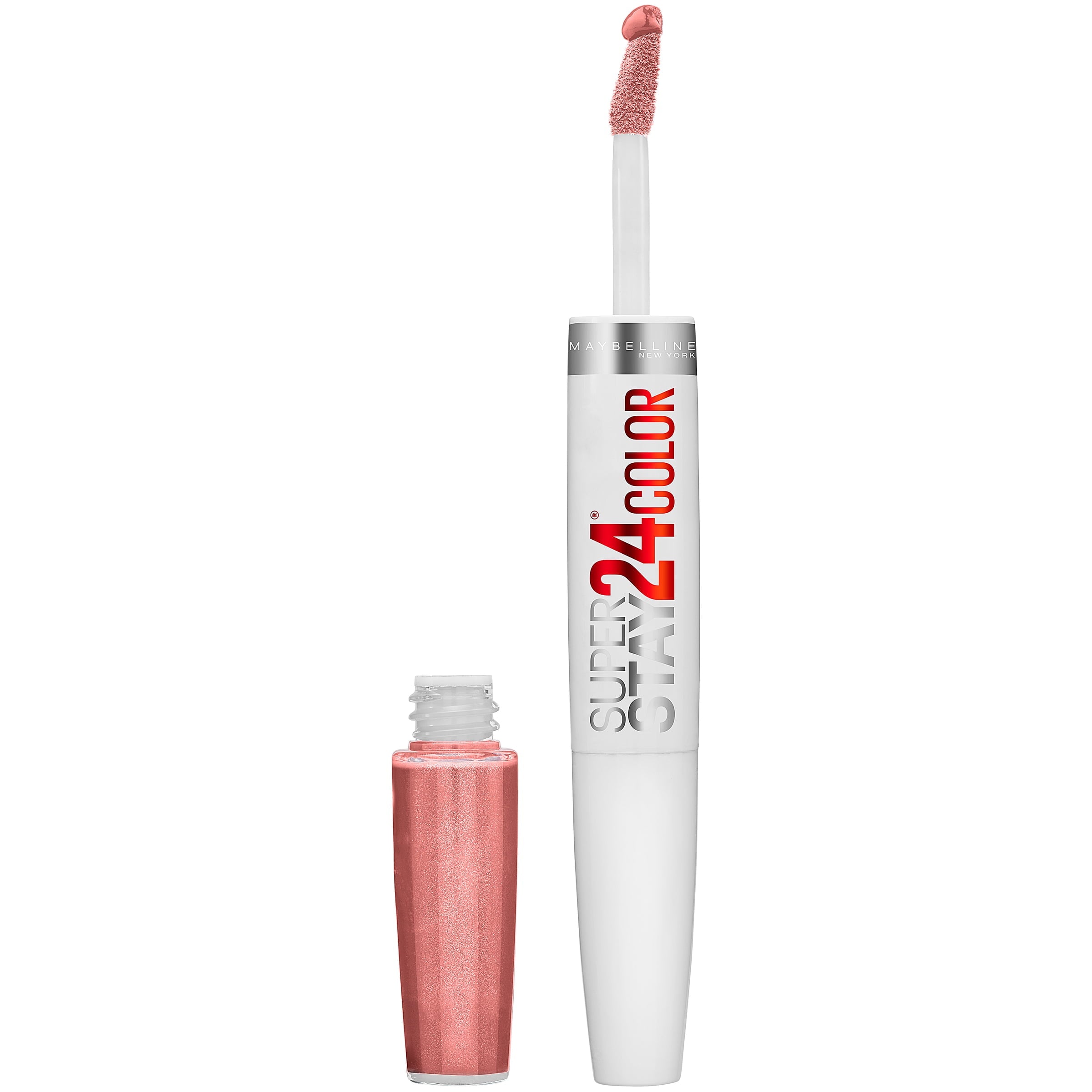 (2 pack) Maybelline SuperStay 24 2-Step Liquid Lipstick, Timeless Toffee