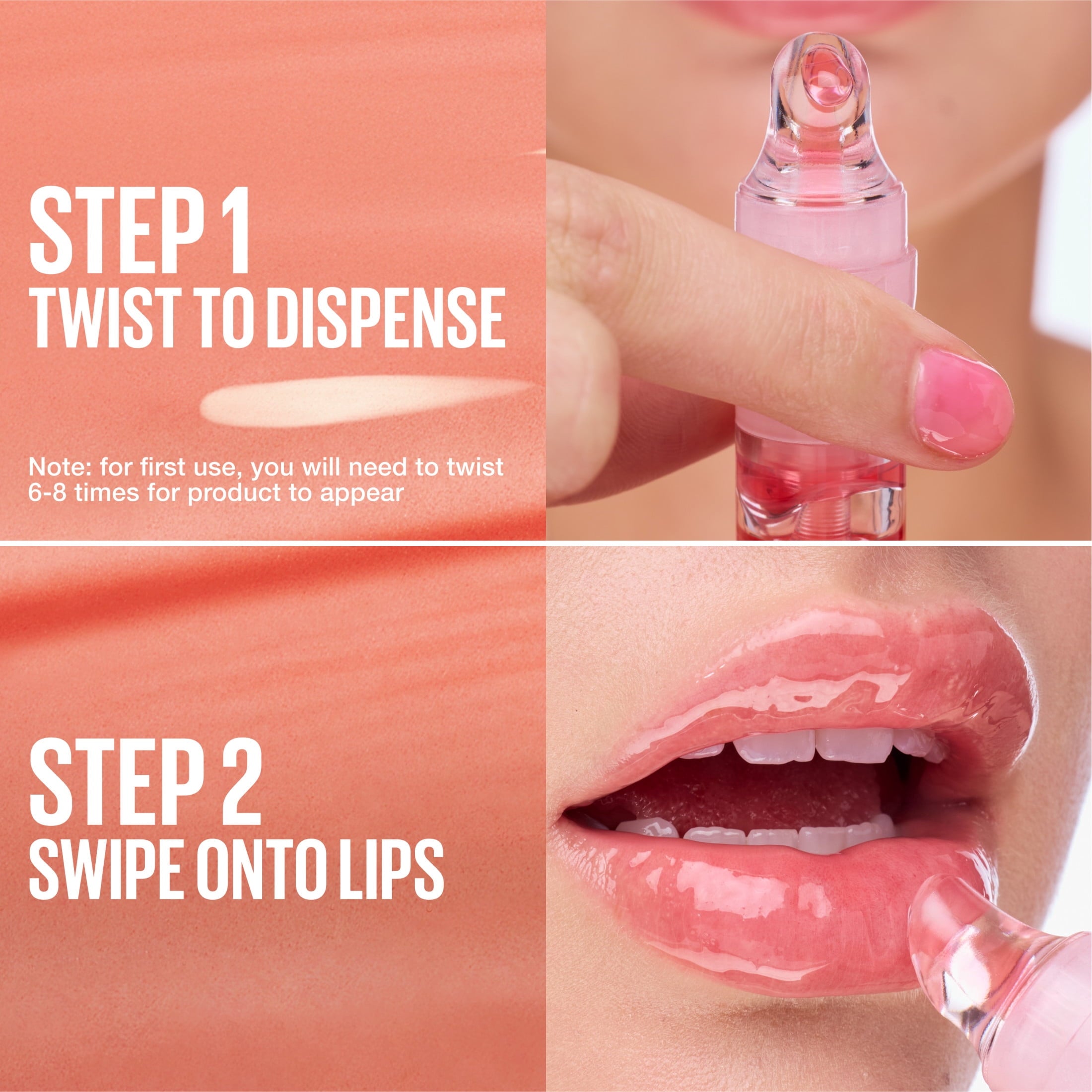 Maybelline Lifter Oil-in-Gel Lip Gloss with Hyaluronic Acid, Mintini, 0.22 fl oz