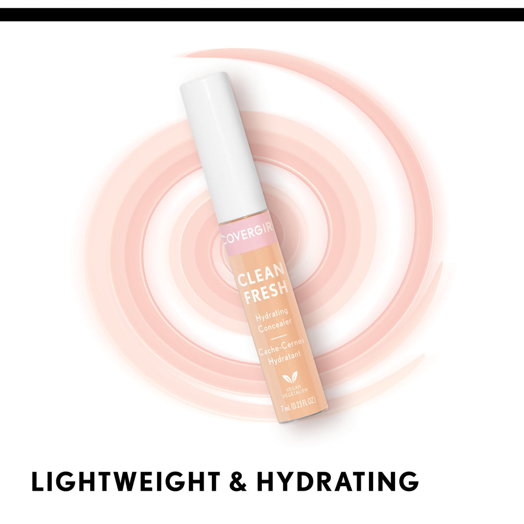 COVERGIRL Clean Fresh Hydrating Concealer, Deep, 0.23 oz