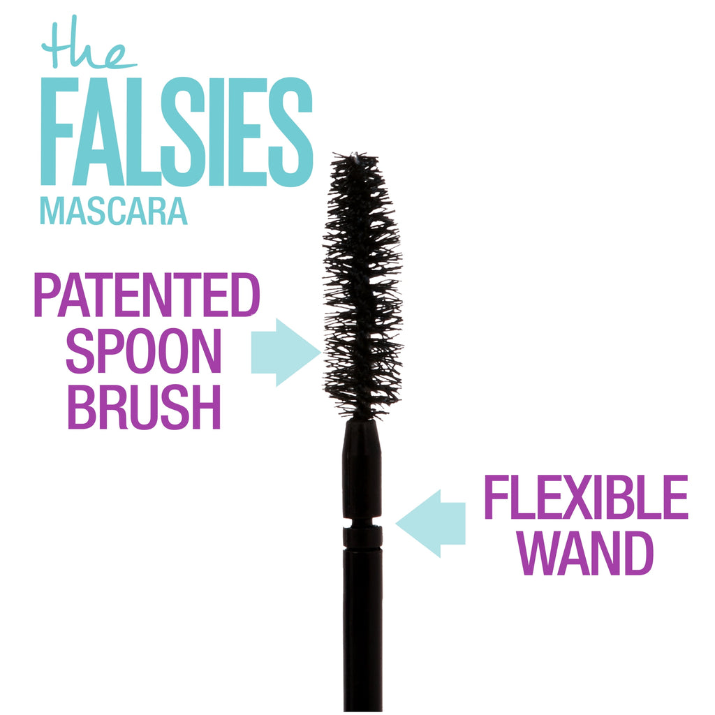 Maybelline The Falsies Washable Mascara Makeup, Very Black, 0.25 fl. oz.
