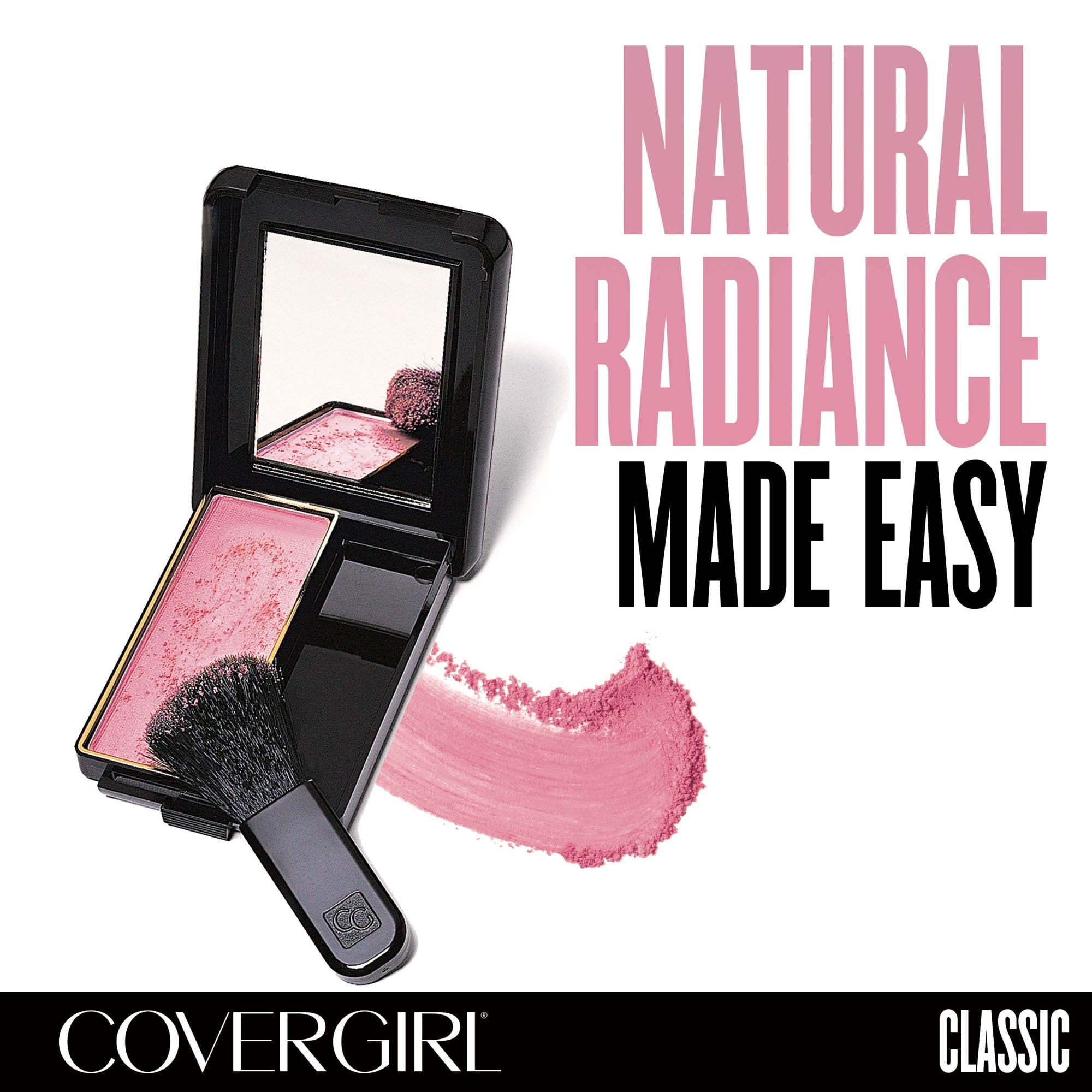 COVERGIRL Classic Color Powder Blush, 510 Iced Plum, 0.3 oz, Long Lasting Glowing Color