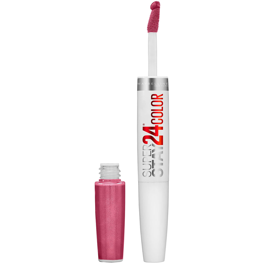 (4 pack) Maybelline SuperStay 24 2-Step Liquid Lipstick Makeup, Infinite Petal, 1 kit