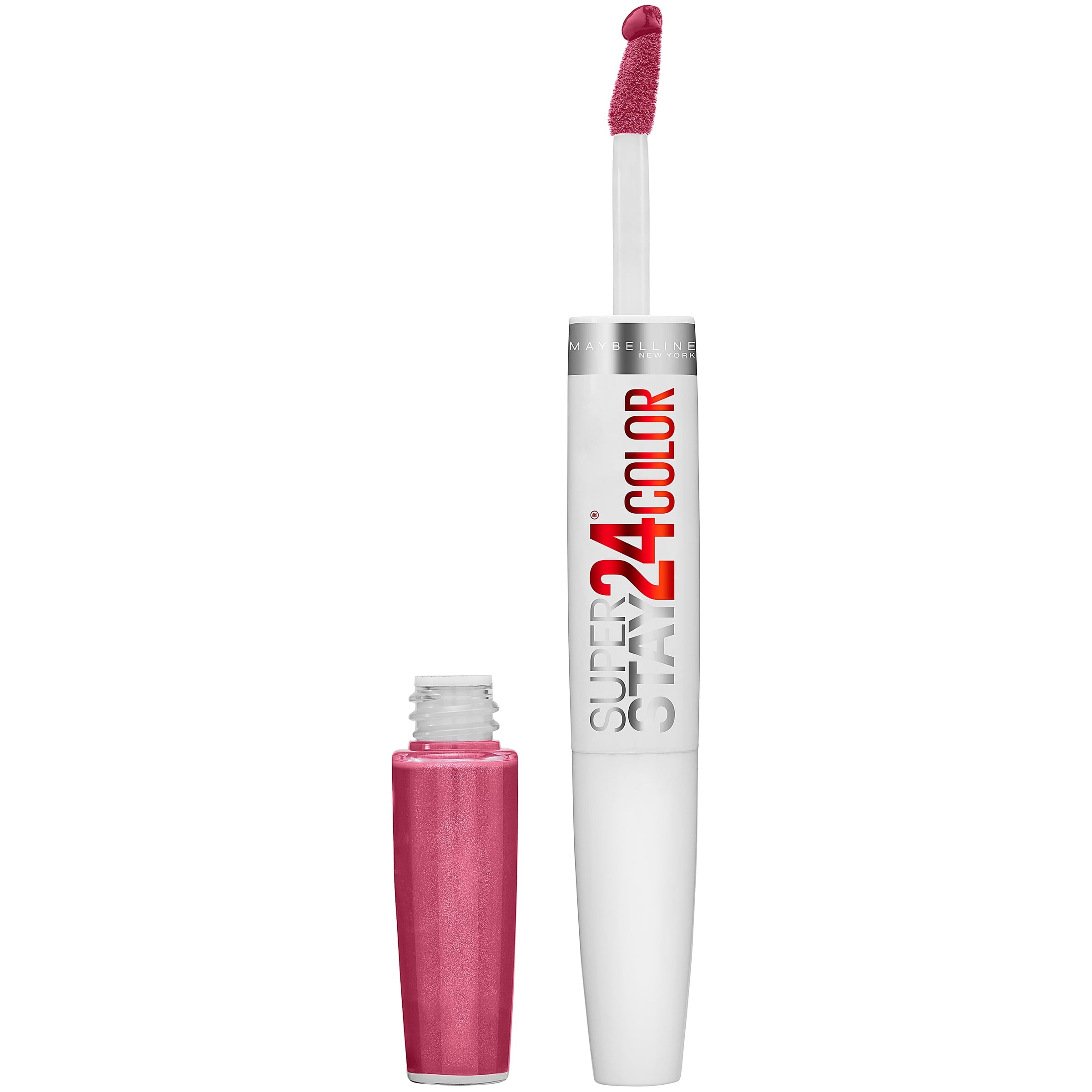 (4 pack) Maybelline SuperStay 24 2-Step Liquid Lipstick Makeup, Infinite Petal, 1 kit