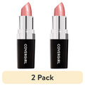 (2 pack) COVERGIRL Continuous Color Lipstick, 10 Sugar Almond, 0.13 oz