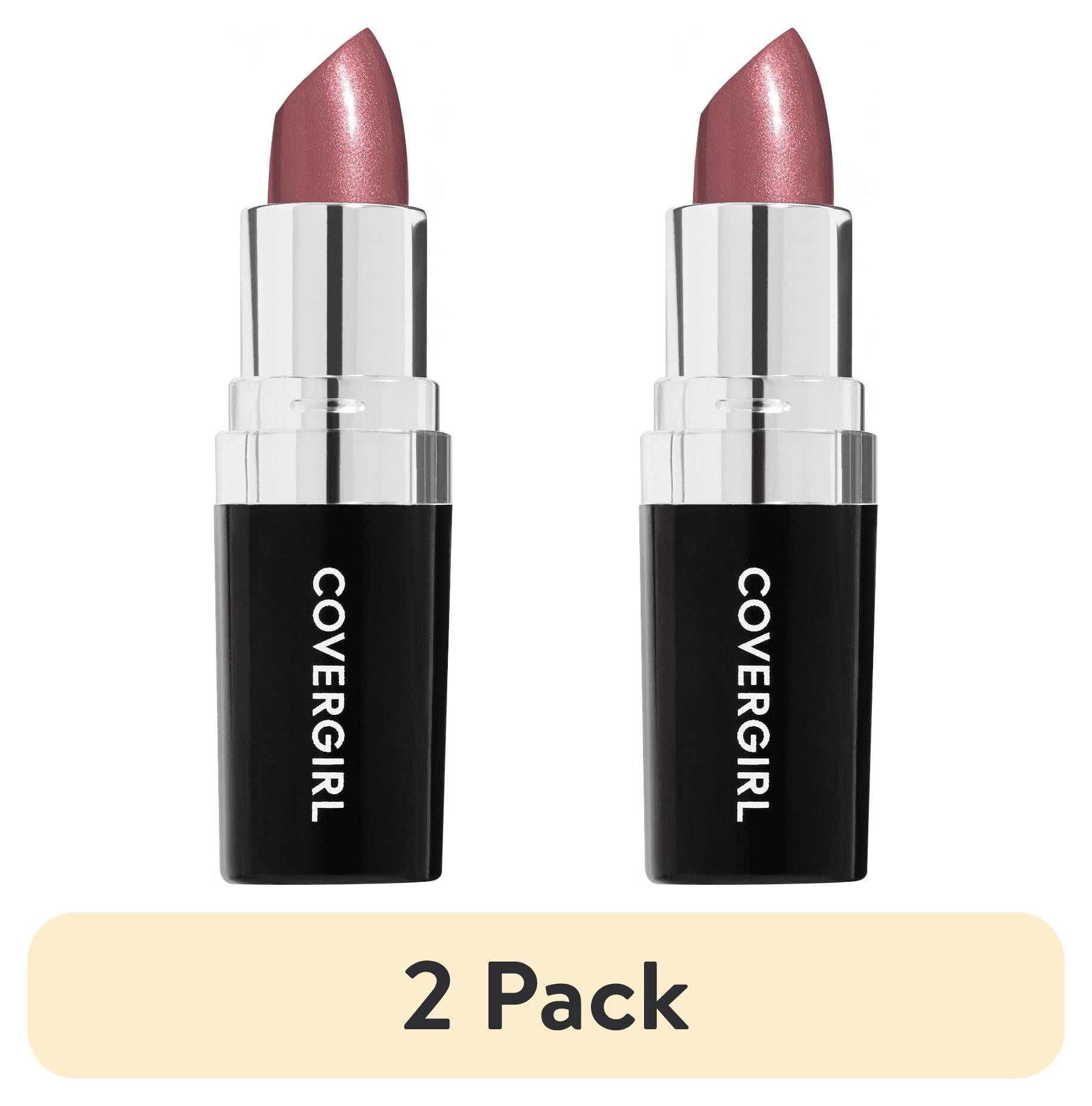 (2 pack) COVERGIRL Continuous Color Lipstick, 420 Iced Mauve, 0.13 oz