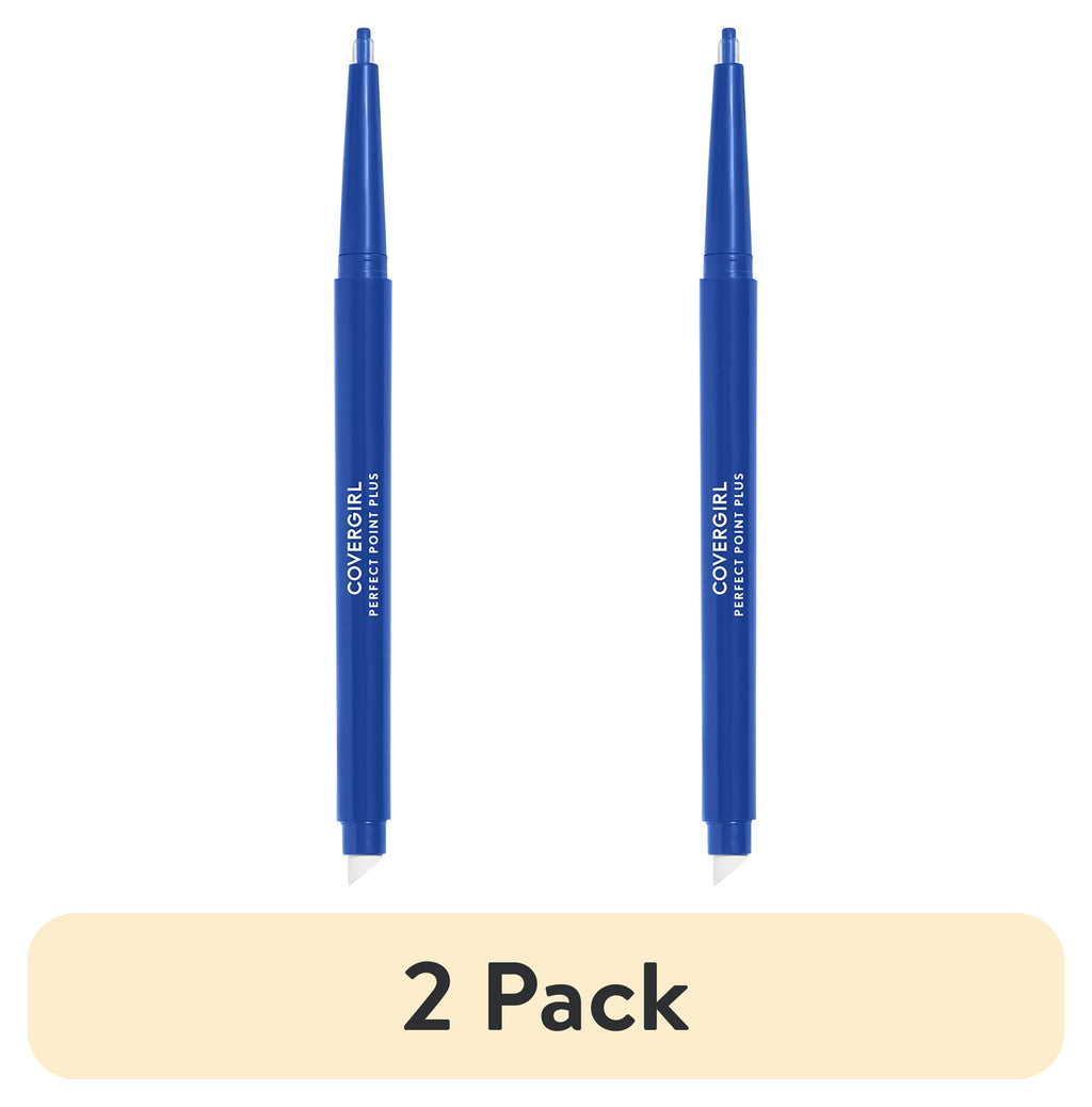 (2 pack) COVERGIRL Perfect Point Plus Eyeliner, 221 Bold Cobalt, 0.008 oz,