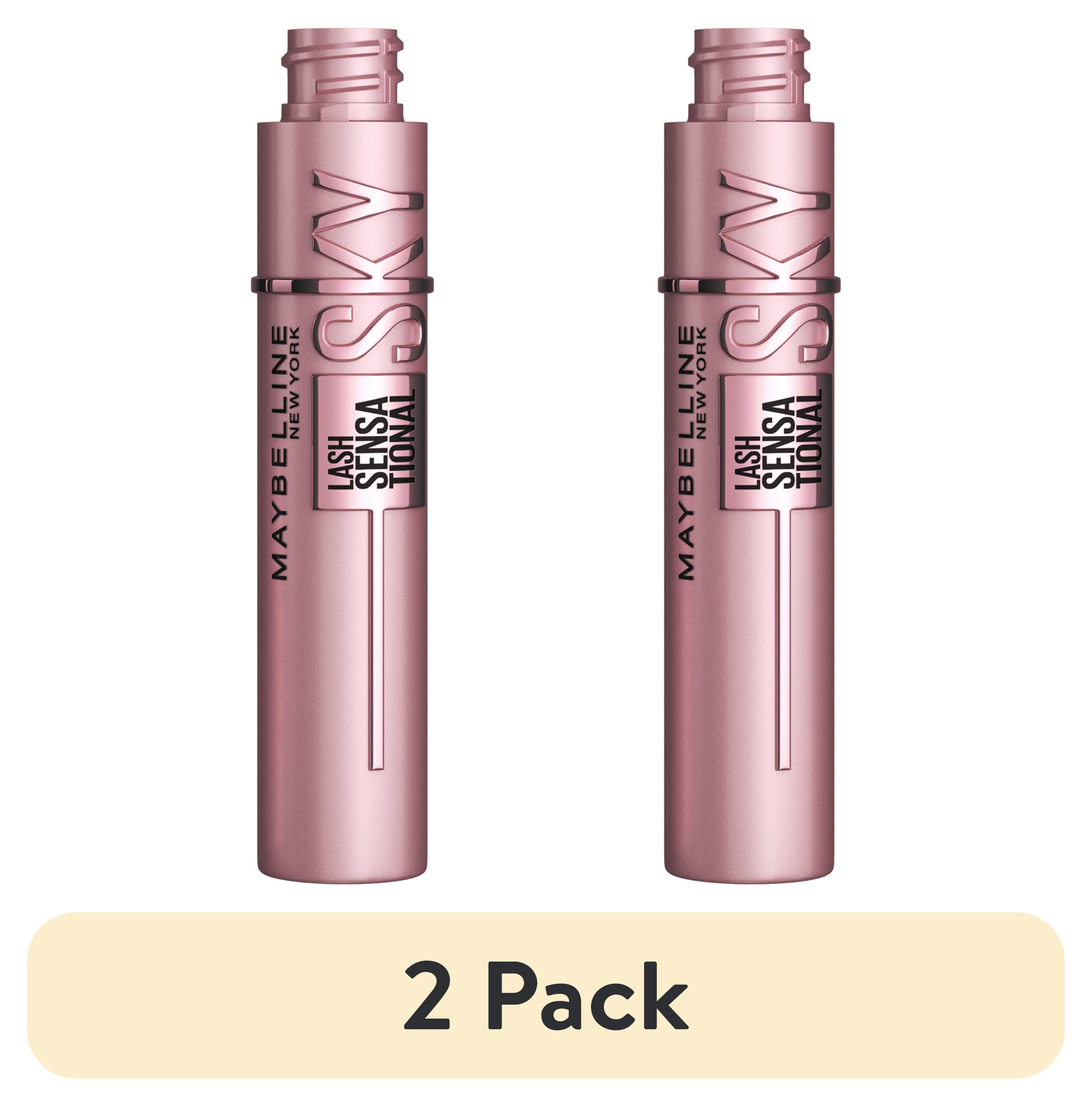 (2 pack) Maybelline Lash Sensational Sky High Washable Mascara, True Brown