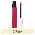 (2 pack) Maybelline Super Stay Matte Ink City Edition Liquid Lipstick, Founder