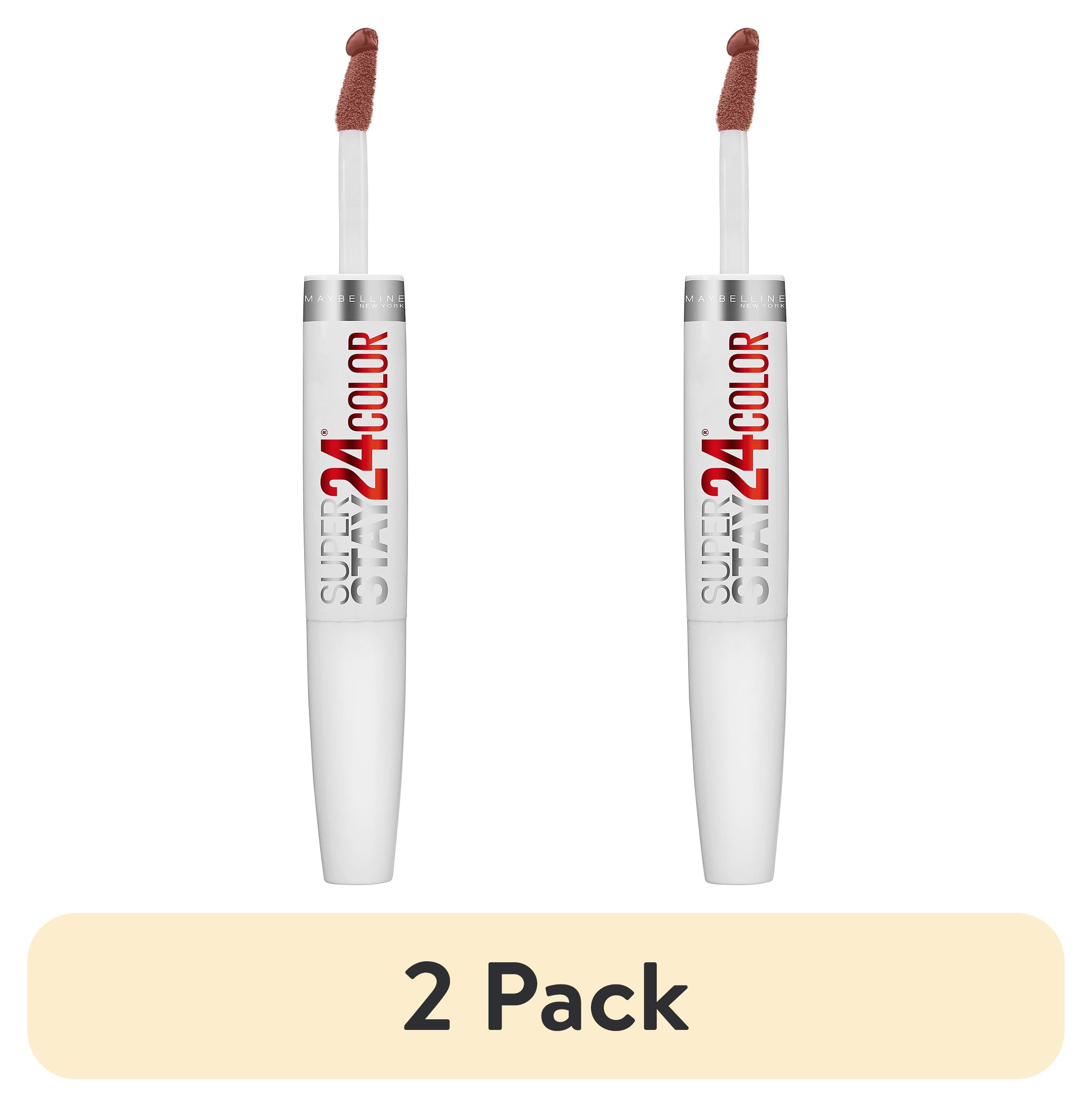 (2 pack) Maybelline SuperStay 24 2-Step Liquid Lipstick, Endless Espresso
