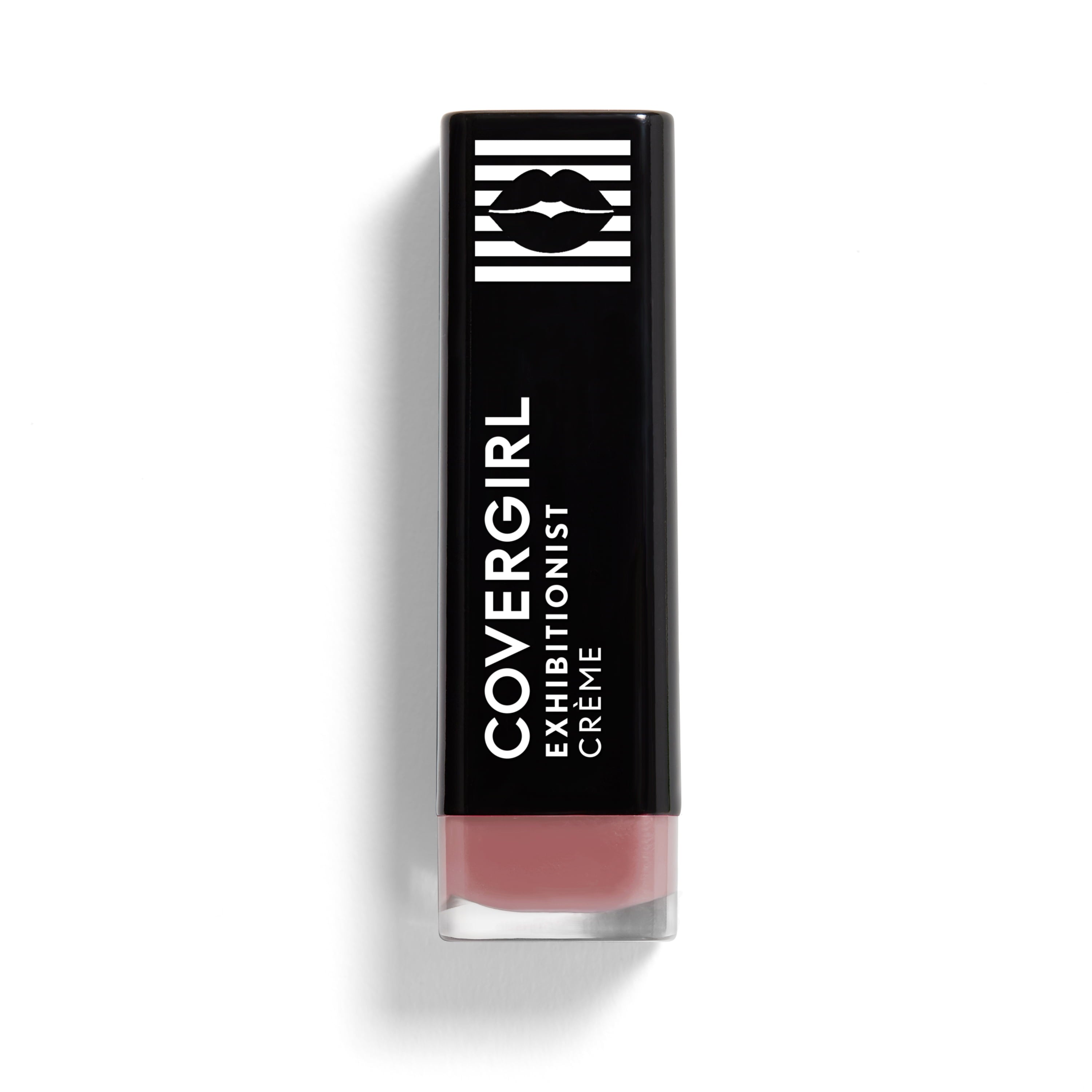 COVERGIRL Exhibitionist Cream Lipstick, 250 Sultry Sienna, 0.12 oz, Moisturizing, Long Lasting