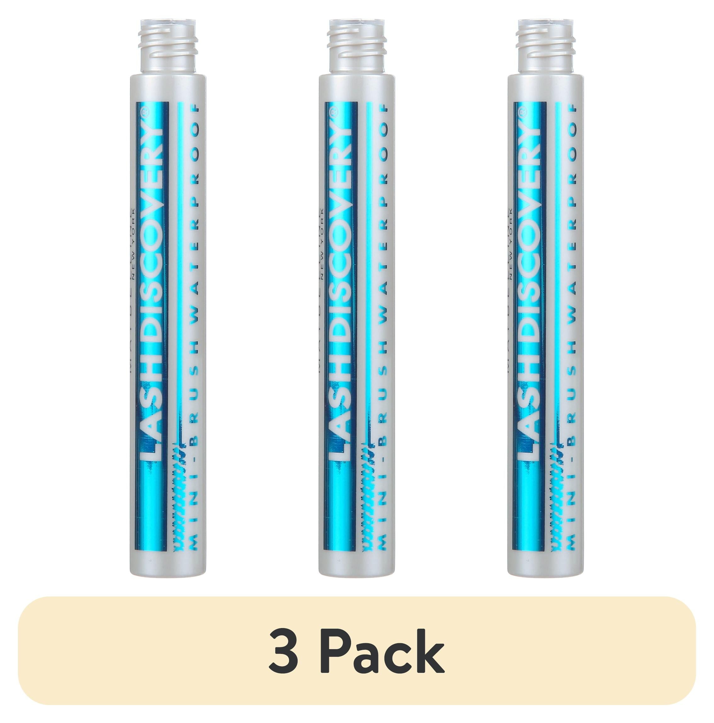 (3 pack) Maybelline Lash Discovery Waterproof Mascara, Very Black, 0.16 fl oz