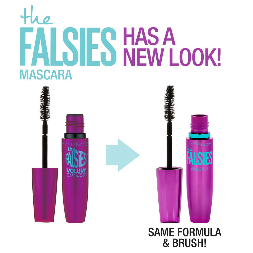 Maybelline The Falsies Washable Mascara Makeup, Very Black, 0.25 fl. oz.