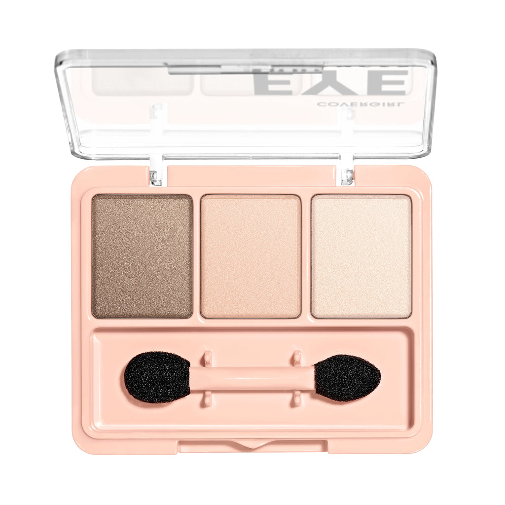 COVERGIRL Eye Enhancers 3-Kit Eyeshadow, 105 Cafe Au Lait, 0.14 oz