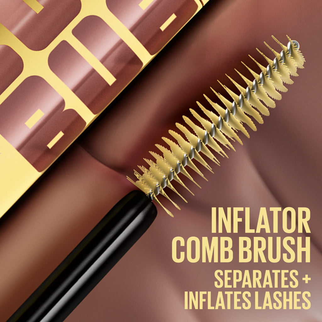 Maybelline Colossal Bubble Waterproof Mascara Makeup, Very Black, 0.29 fl oz