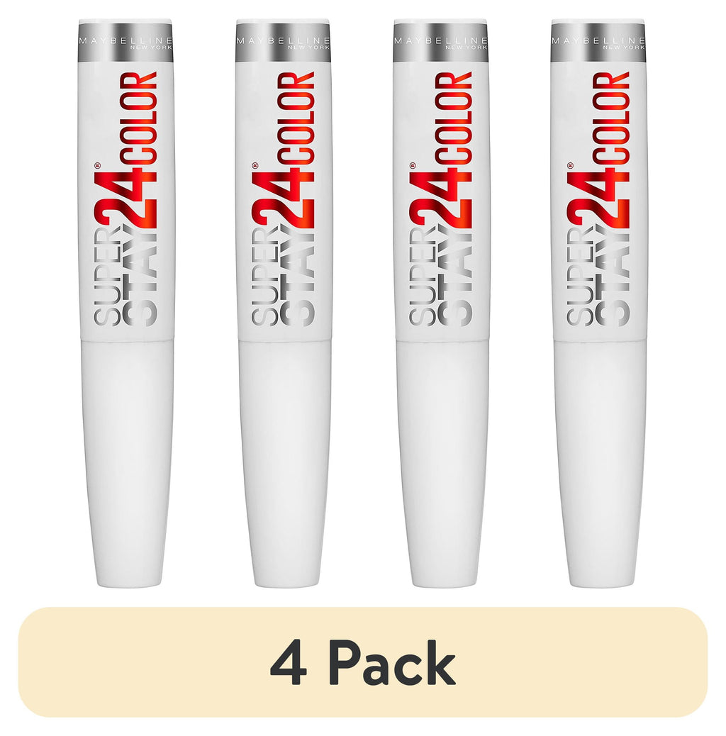 (4 pack) Maybelline SuperStay 24 2-Step Liquid Lipstick Makeup, Infinite Petal, 1 kit