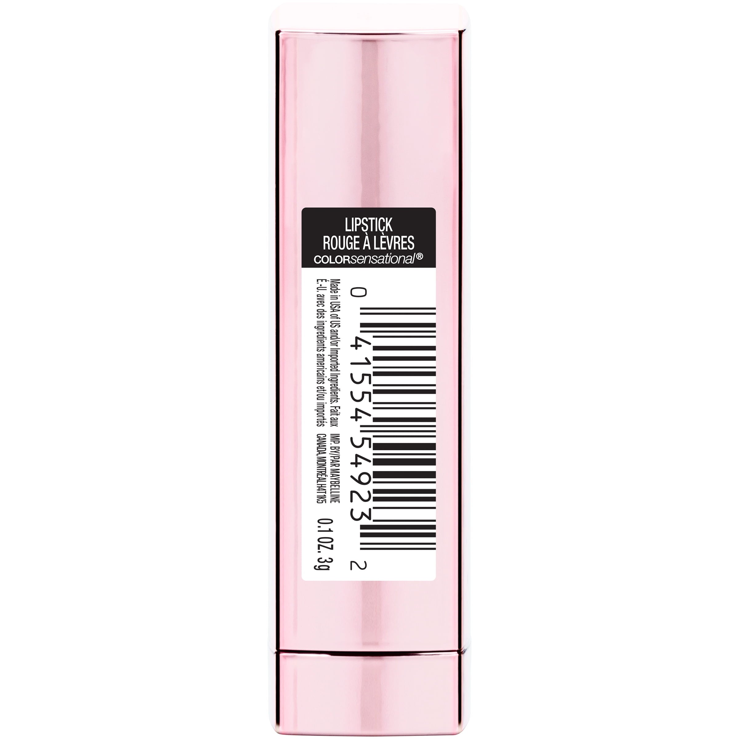 Maybelline Color Sensational Shine Compulsion Lipstick Makeup, Scarlet Flame