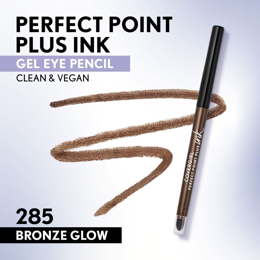 COVERGIRL Perfect Point Plus Ink Eyeliner, 285 Bronze Glow, 0.01 oz