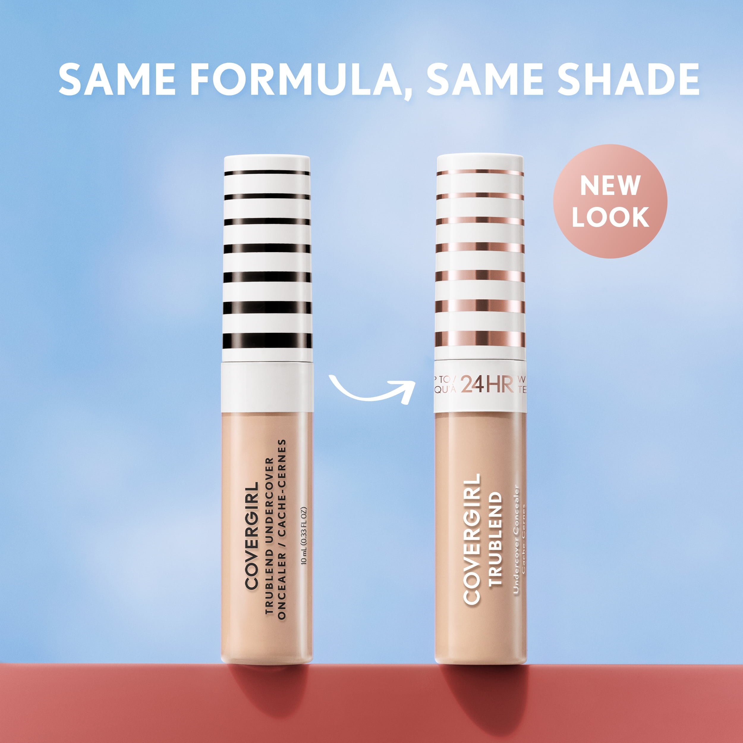 COVERGIRL TruBlend Undercover Concealer, Buff Beige, 0.33 oz (Packaging May Vary)