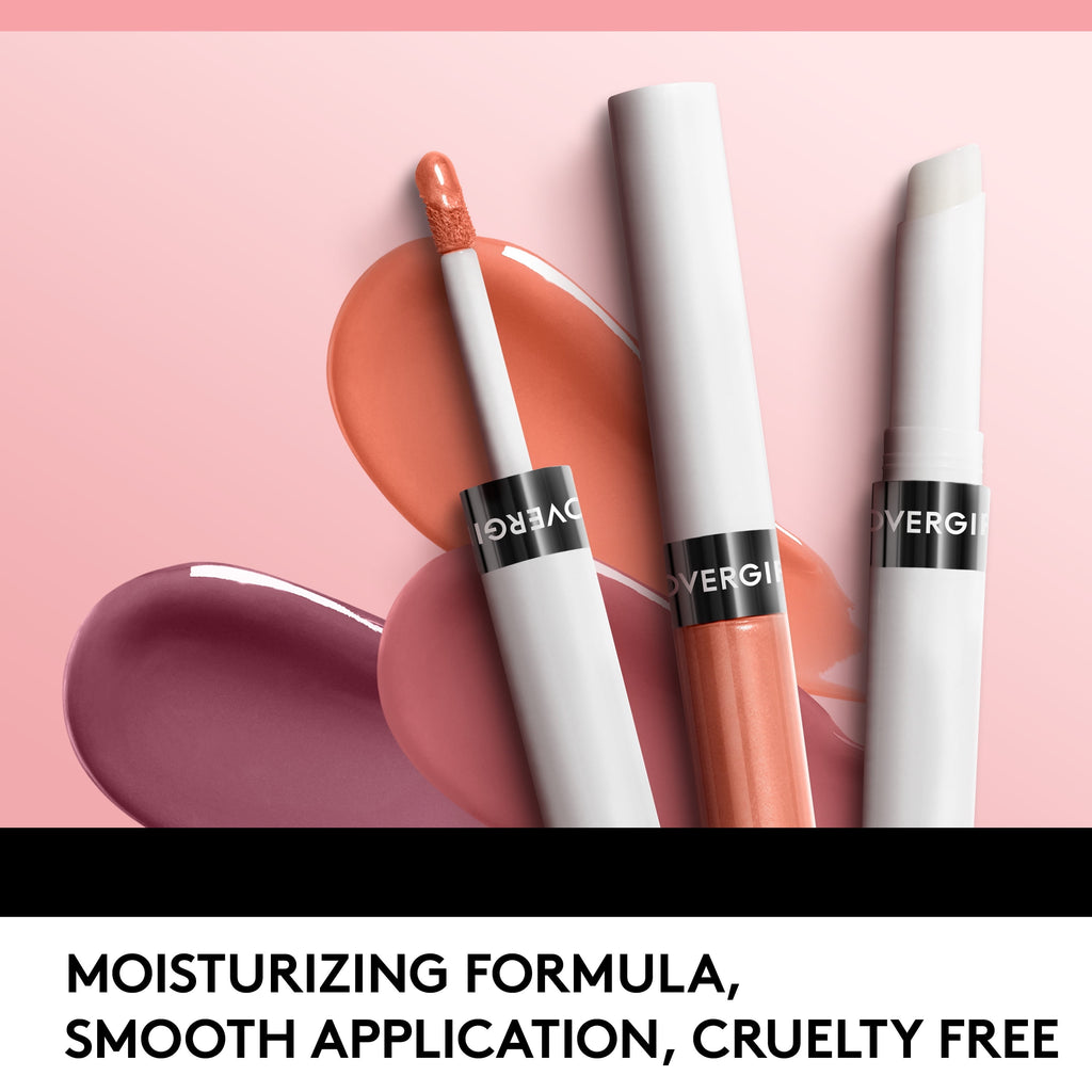 (2 pack) COVERGIRL Outlast All-Day Lip Color Moisturizing Lipstick, Clear