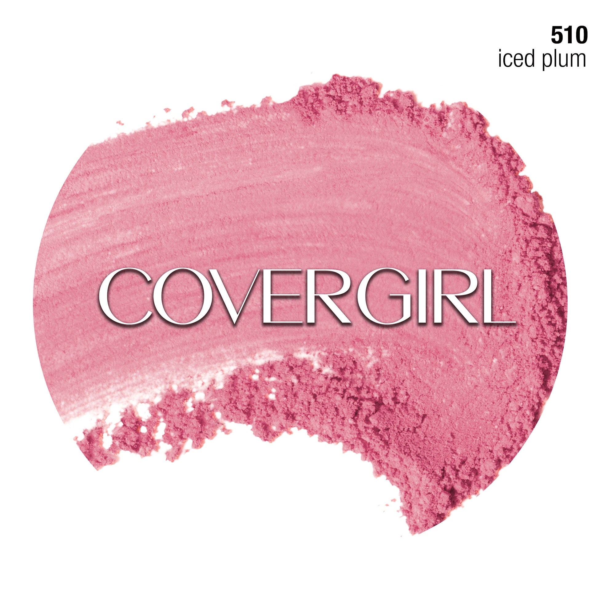 COVERGIRL Classic Color Powder Blush, 510 Iced Plum, 0.3 oz, Long Lasting Glowing Color