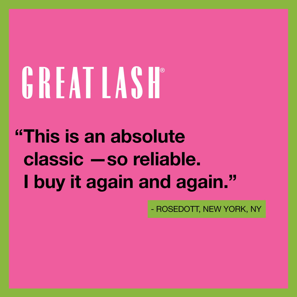 Maybelline Great Lash Curved Brush Washable Mascara, Blackest Black