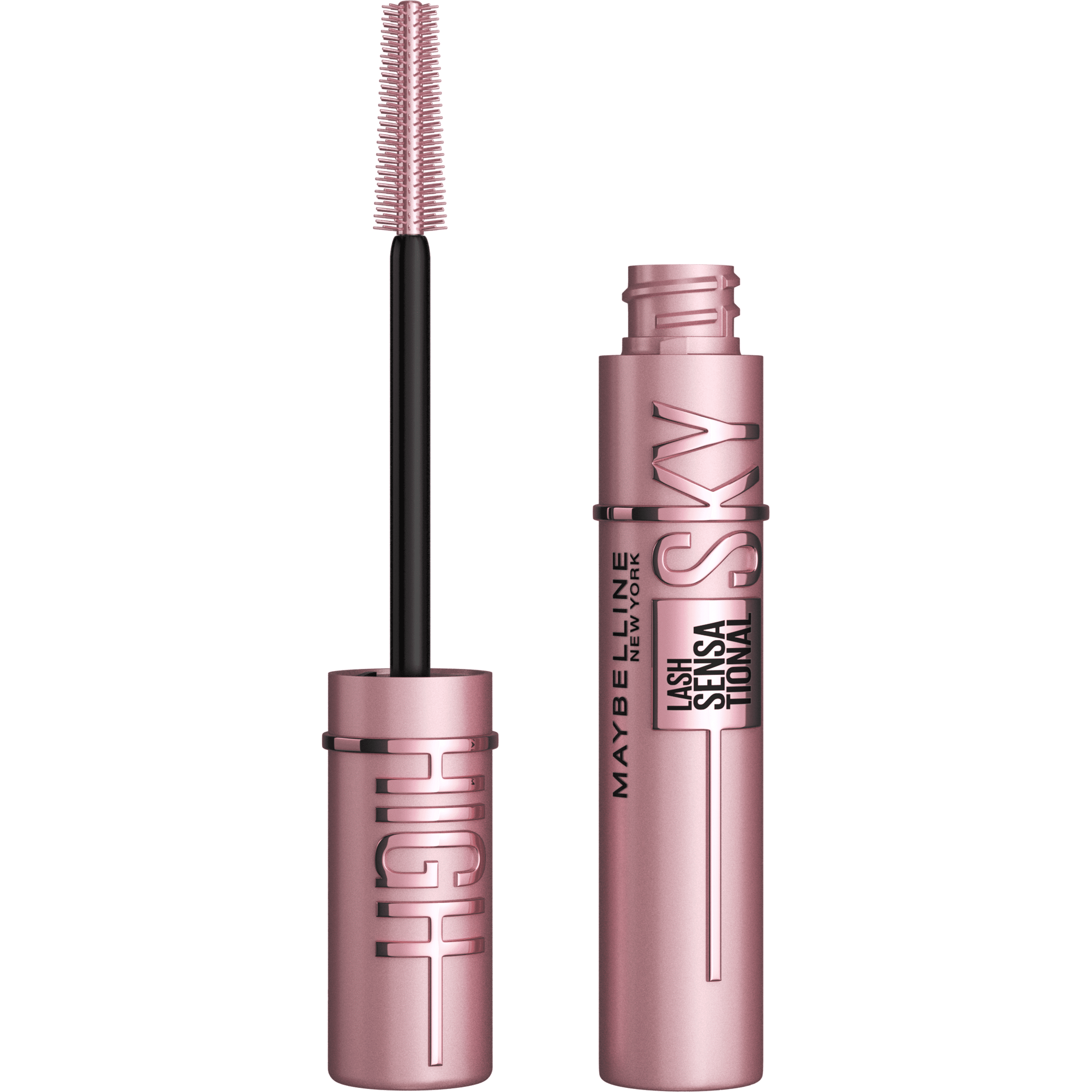 (2 pack) Maybelline Lash Sensational Sky High Washable Mascara, True Brown