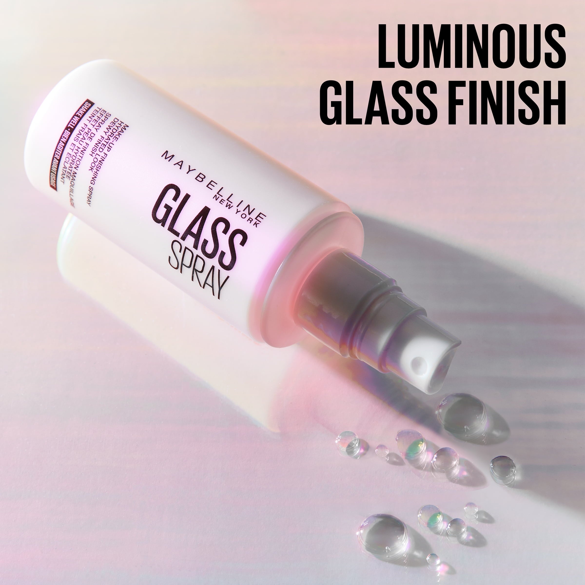 Maybelline Facestudio Glass Spray, Glass-Skin Makeup Finishing Spray, 3.4 fl. oz.