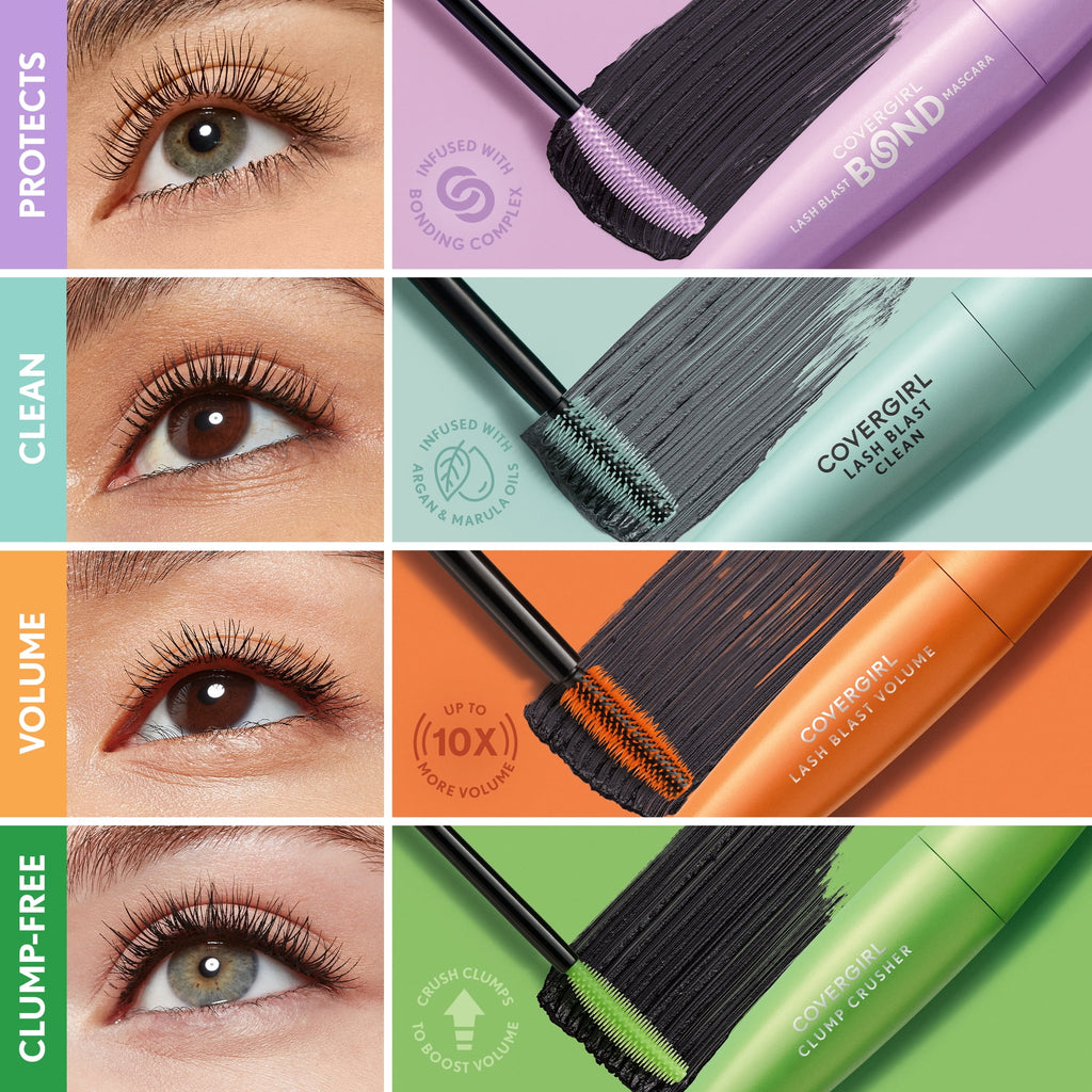 COVERGIRL Lash Blast Bond Mascara, 800 Extreme Black, 0.44 fl oz