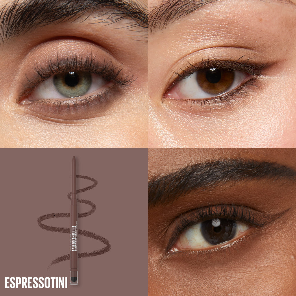 Maybelline Tattoo Studio Smokey Gel Pencil Eyeliner, Smokey Brown