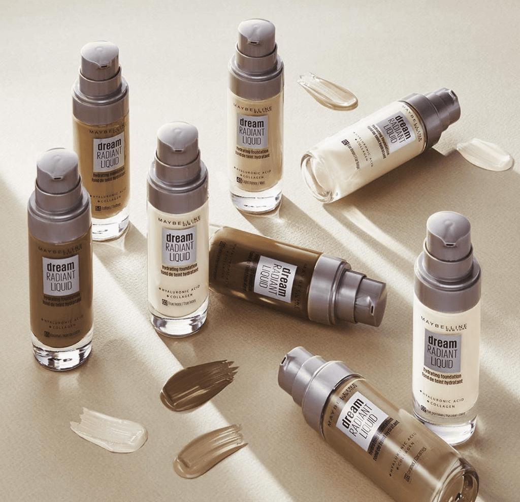 Maybelline Dream Radiant Liquid Hydrating Foundation, 01 Natural Ivory