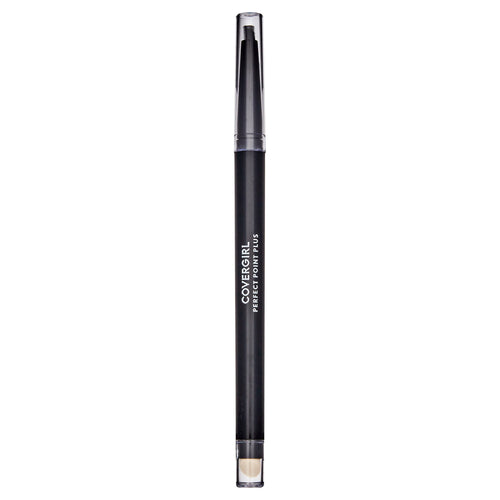(2 pack) COVERGIRL Perfect Point Plus Eyeliner Pencil, Black Onyx Pack of 1, Long-Lasting, Versatile Black Eyeliner, Soft Smudging Tip, No Sharpening Needed