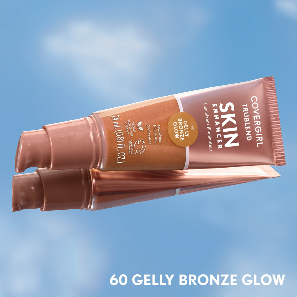 COVERGIRL Trublend Skin Enhancer Luminizer Gelly, 60 Bronze Glow, 0.81 fl oz