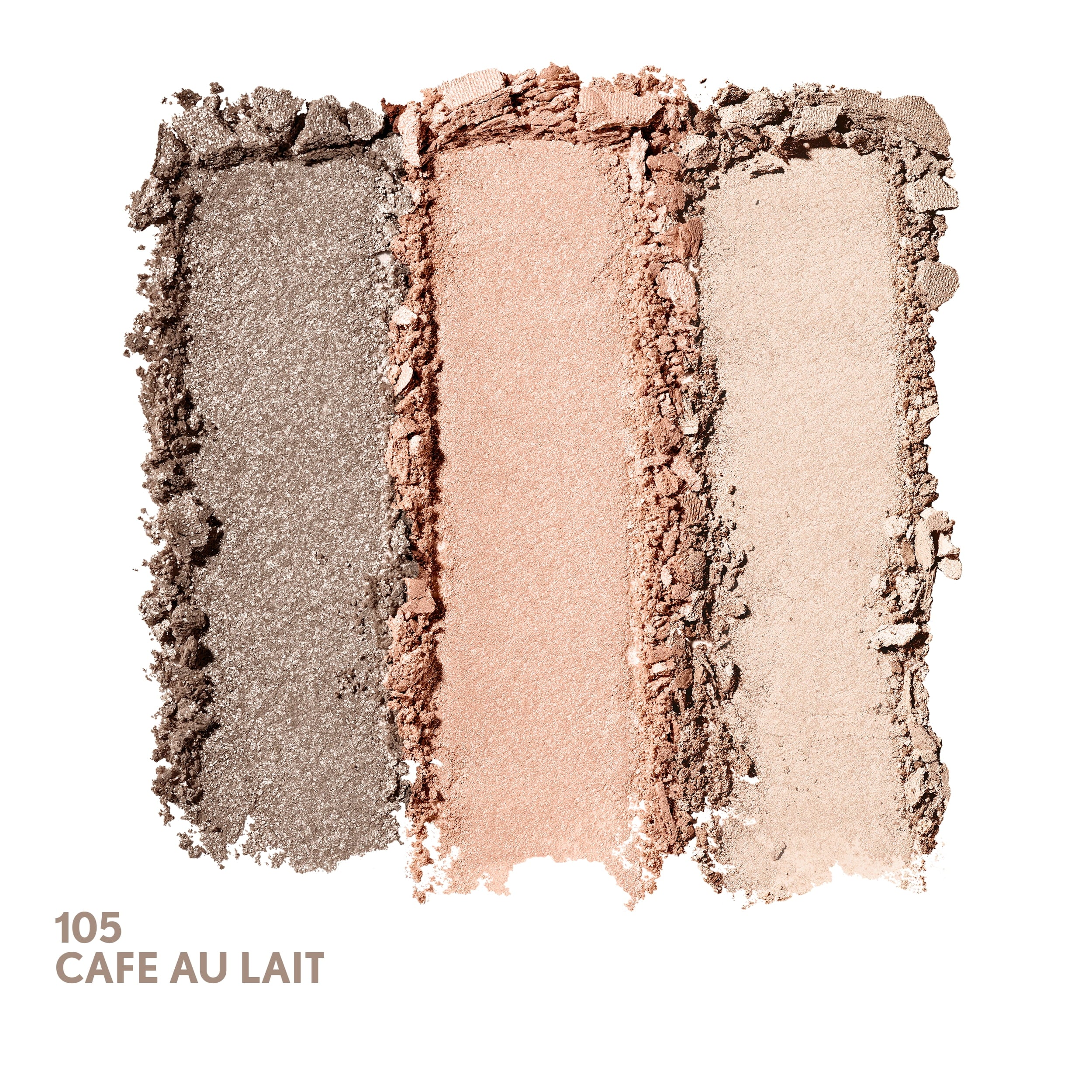 COVERGIRL Eye Enhancers 3-Kit Eyeshadow, 105 Cafe Au Lait, 0.14 oz