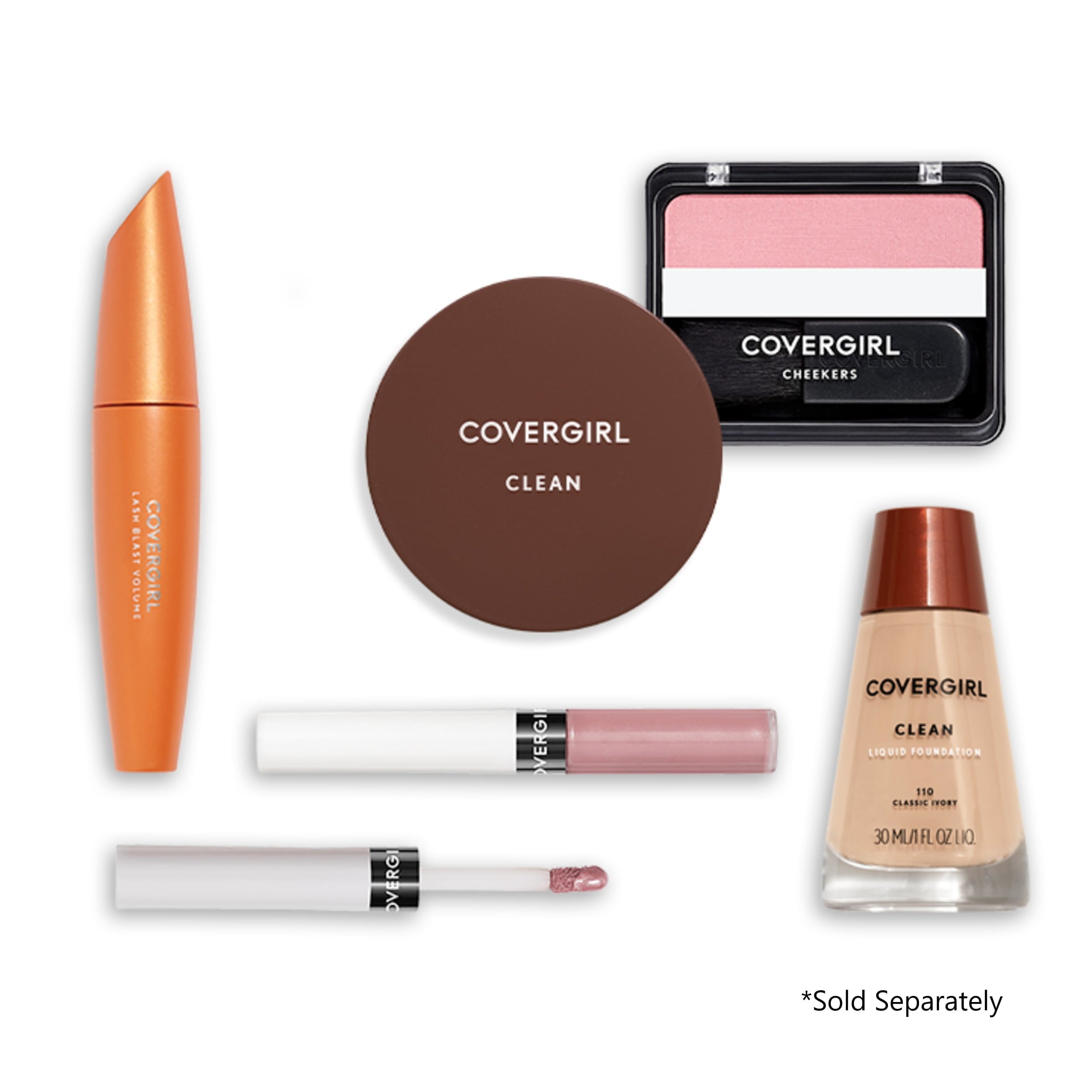 COVERGIRL Clean Powder Foundation, 120 Creamy Natural
