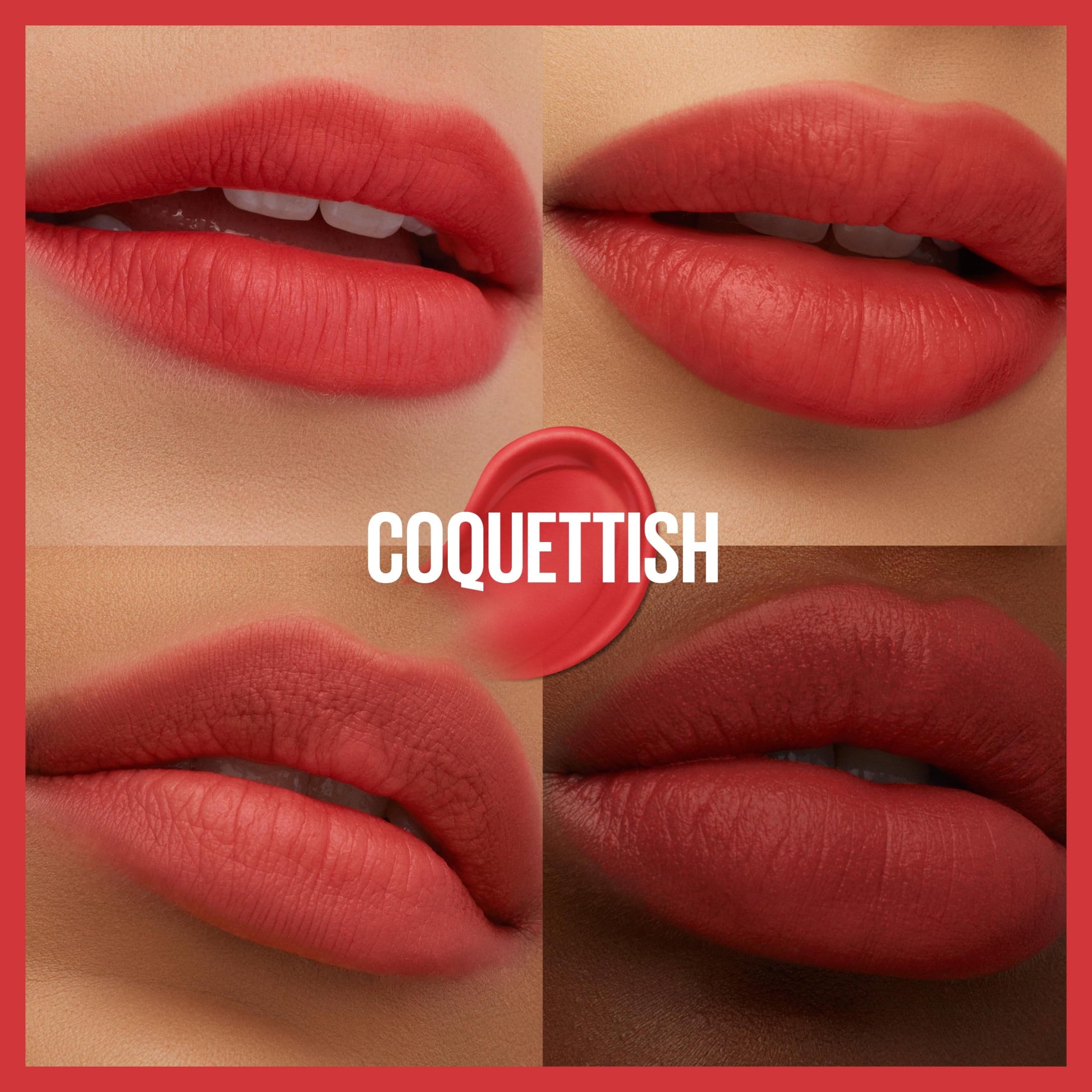 Maybelline Super Stay Teddy Tint, Long Lasting Matte Lip Stain, Coquettish, 0.17 fl oz