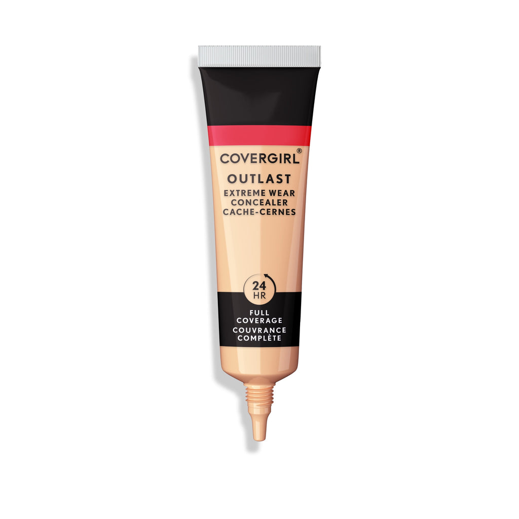 COVERGIRL Outlast Extreme Wear Concealer, Fair Ivory, .3 fl oz, Full Coverage, All Day Wear