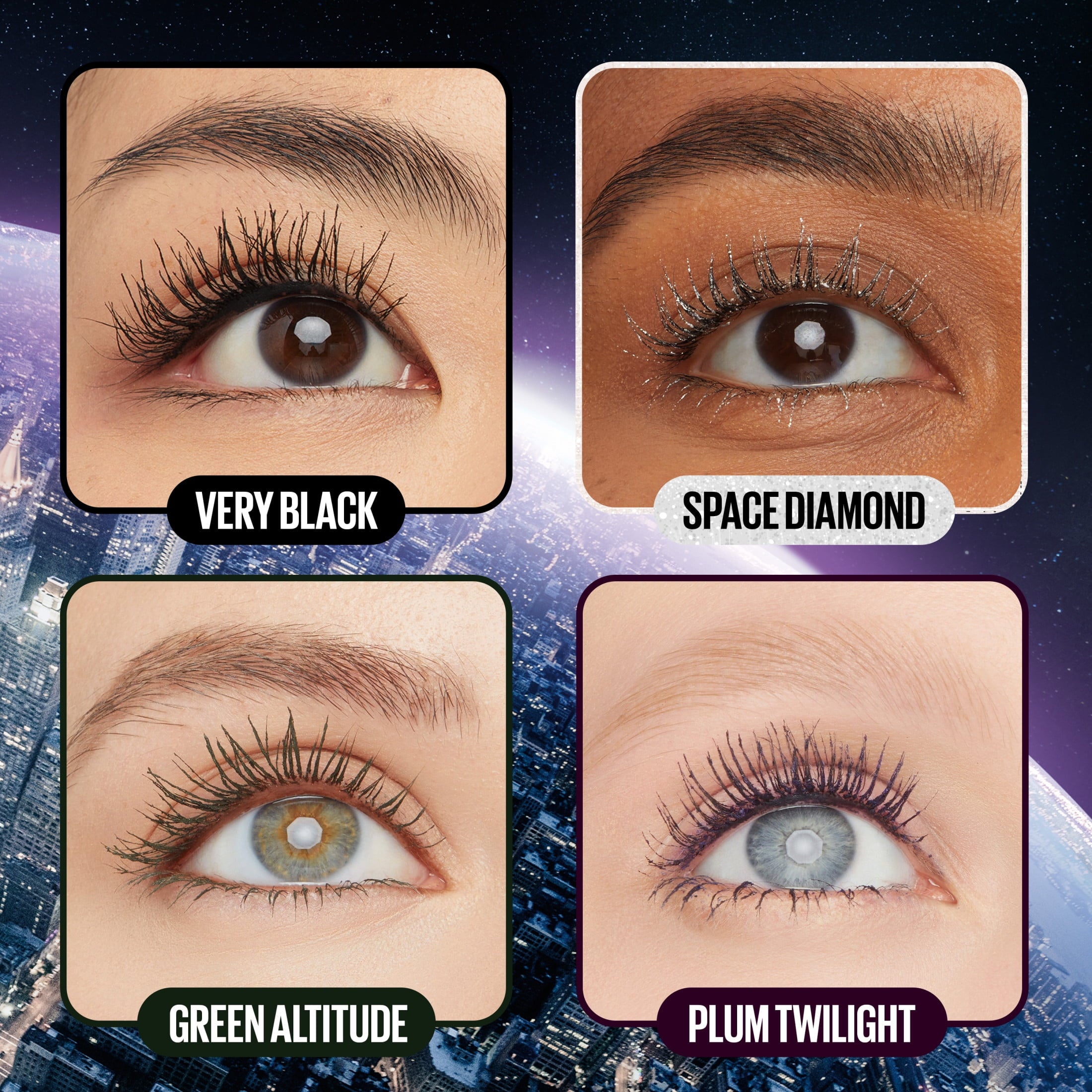 (2 pack) Maybelline Lash Sensational Sky High Waterproof Mascara Makeup, Brownish Black, 0.2 fl. oz.