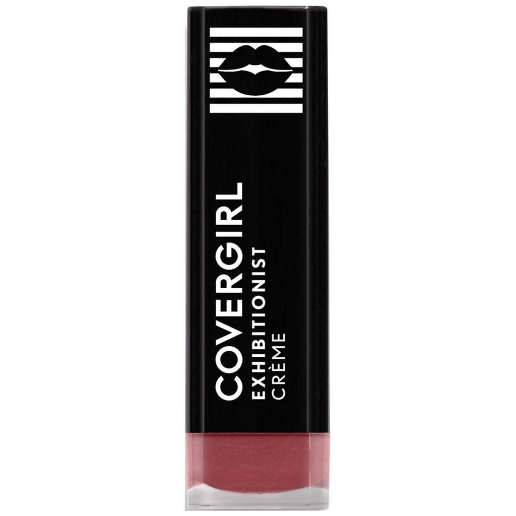 COVERGIRL Exhibitionist Cream Lipstick, 520 Dolce Latte, 0.12 oz, Lipstick, Moisturizing Lipstick, Long Lasting Lipstick, Glossy Lipstick, Hydrating Lipstick, Long Lasting