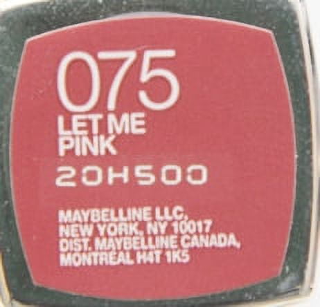 Maybelline New York Color Sensational Lipstick, Let Me Pink