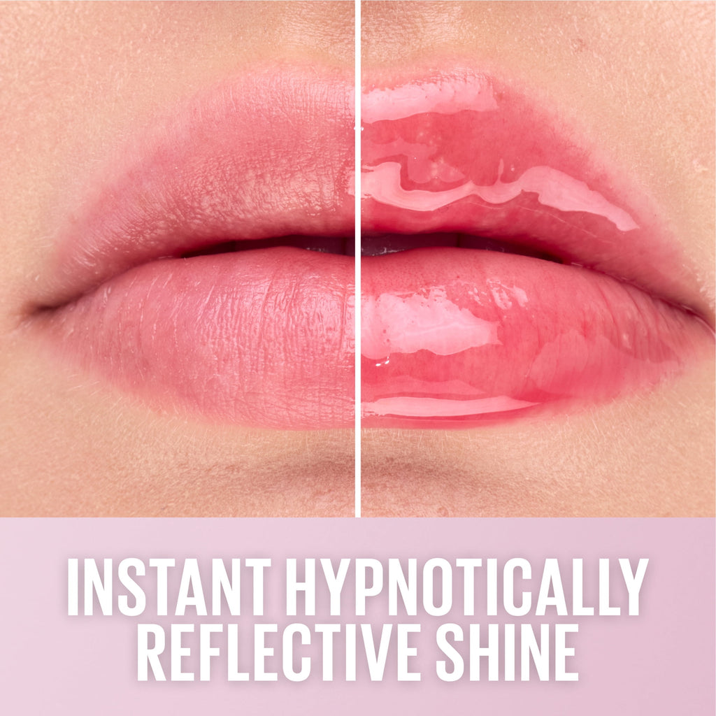 Maybelline Lifter Oil-in-Gel Lip Gloss with Hyaluronic Acid, Strawberry Shake, 0.22 fl oz
