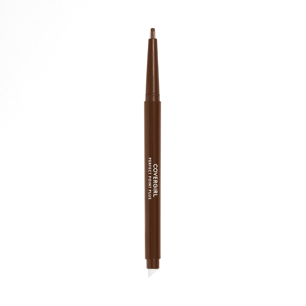 (2 pack) COVERGIRL Perfect Point Plus Eyeliner, 210 Espresso, 0.008 oz, Long-Lasting, Versatile Black Eyeliner, Soft Smudging Tip, No Sharpening Needed