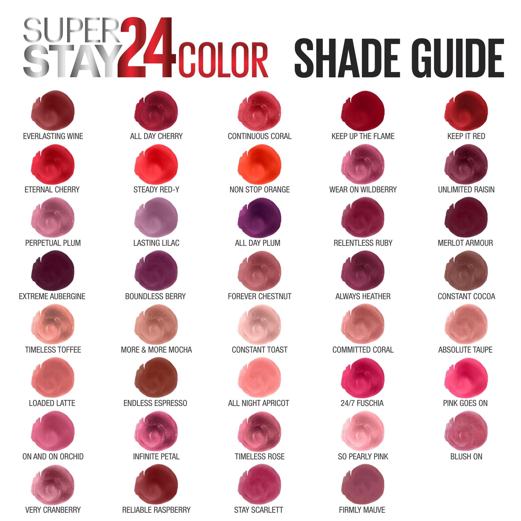 (2 pack) Maybelline SuperStay 24 2-Step Liquid Lipstick, Endless Espresso