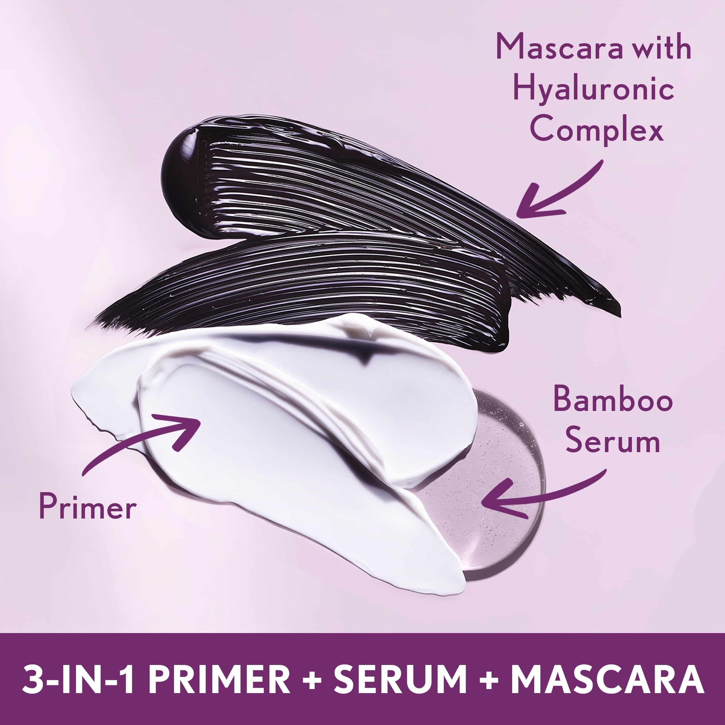 COVERGIRL Simply Ageless Lash Plumping 3-in-1 Mascara, 115 Dark Brown, 0.4 fl oz