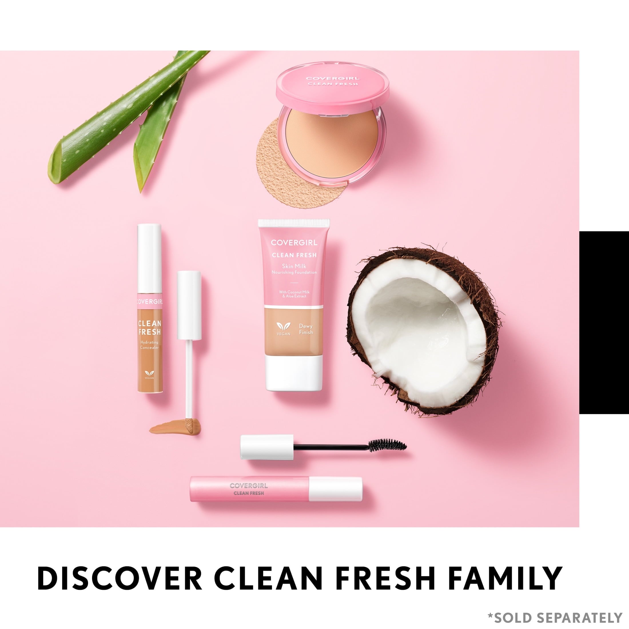 Covergirl Clean Fresh Pressed Powder, Dark