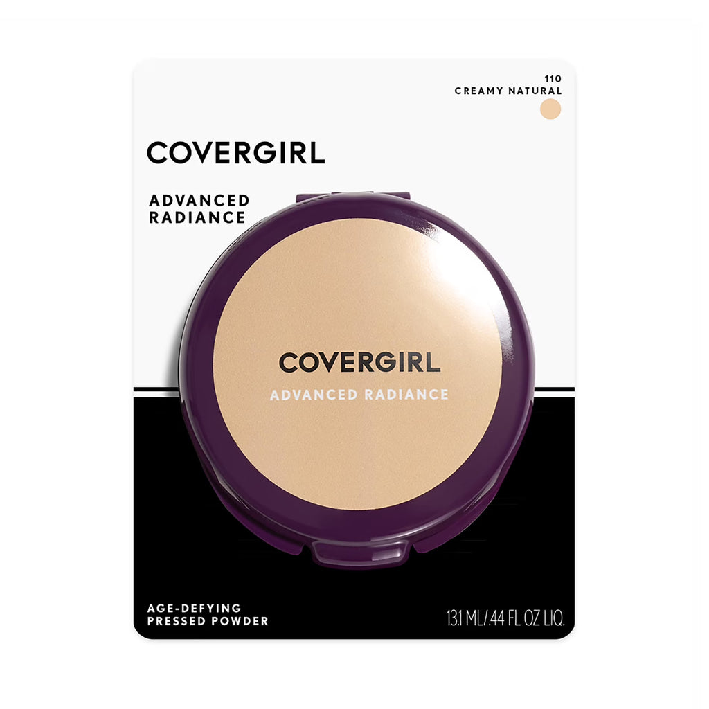 COVERGIRL Advanced Radiance Age-Defying Pressed Powder, Creamy Natural, 0.44 oz (Packaging Mary Vary)