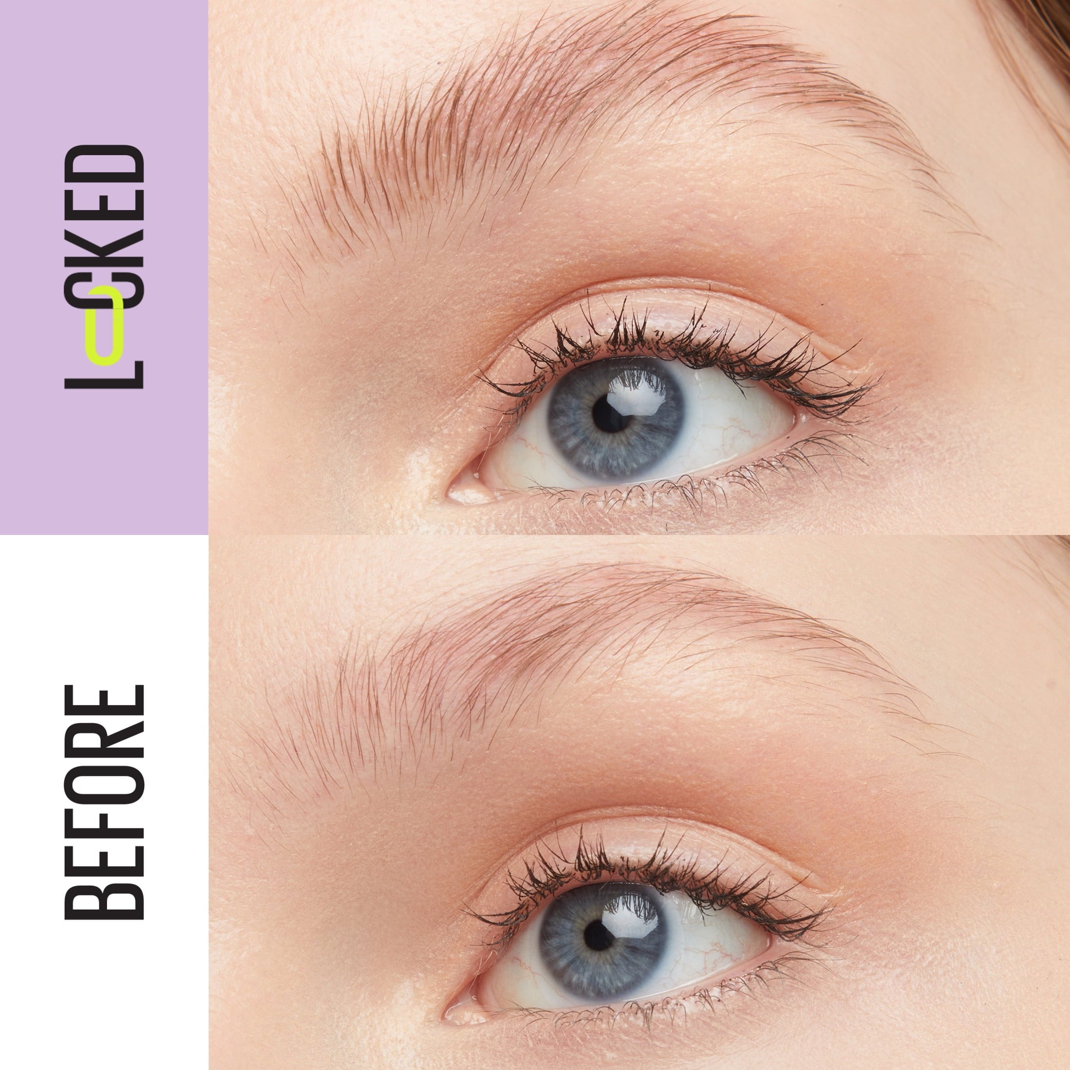 Maybelline Super Lock Brow Glue Tinted Waterproof Eyebrow Gel, Taupe, 0.23 fl oz