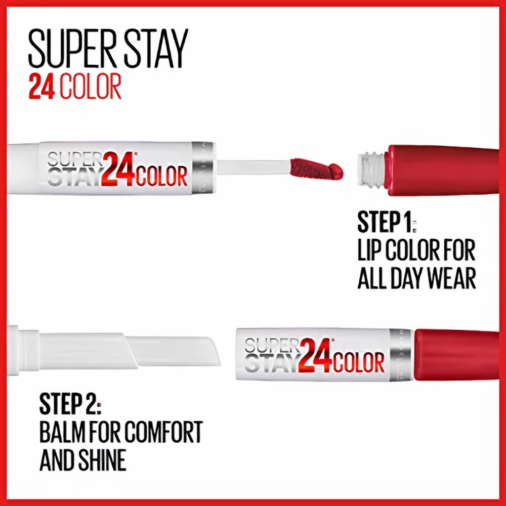 Maybelline  Super Stay Lip Color, Constant Cocoa (Pack of 3)