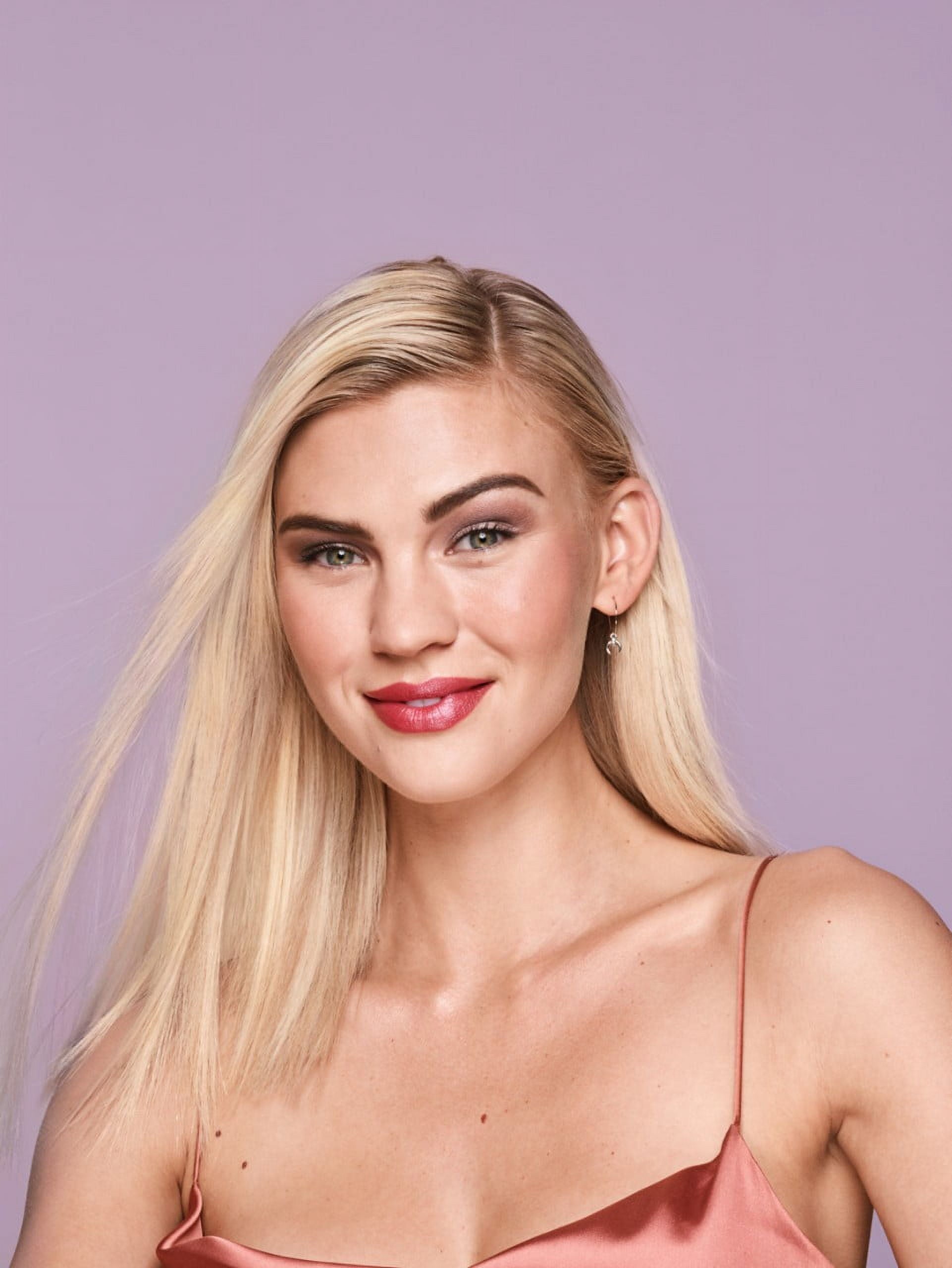 COVERGIRL Continuous Color Lipstick, 430 Bistro Burgundy, 0.13 oz, Moisturizing Lipstick, Long Lasting Lipstick, Extended Palette of Shades, Keeps Lips Soft